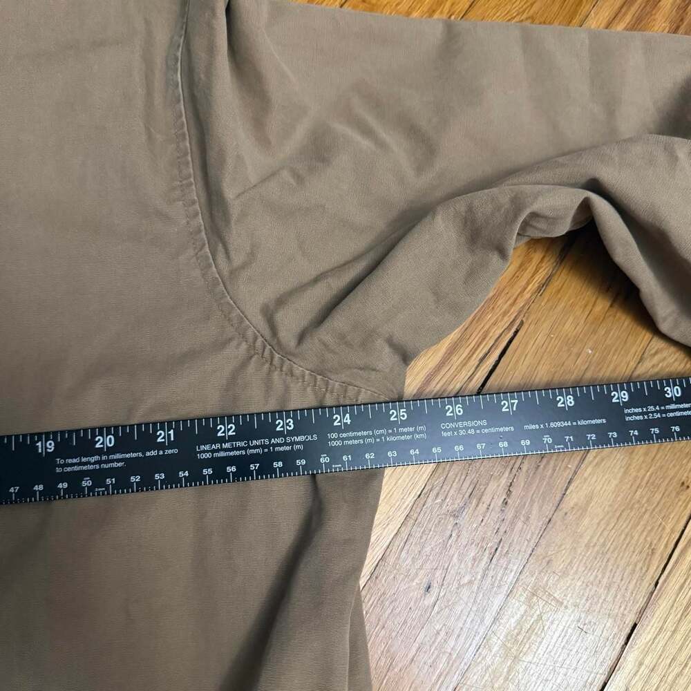 Polo Ralph Lauren Harrington Jacket Men's L Khaki Plaid Lined Vintage - Picture 6 of 7